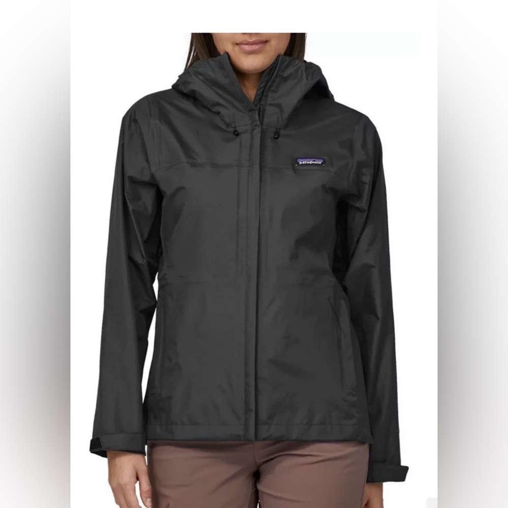 Patagonia Women's Torrentshell 3L Rain Jacket Black, Size XL - Picture 5 of 8